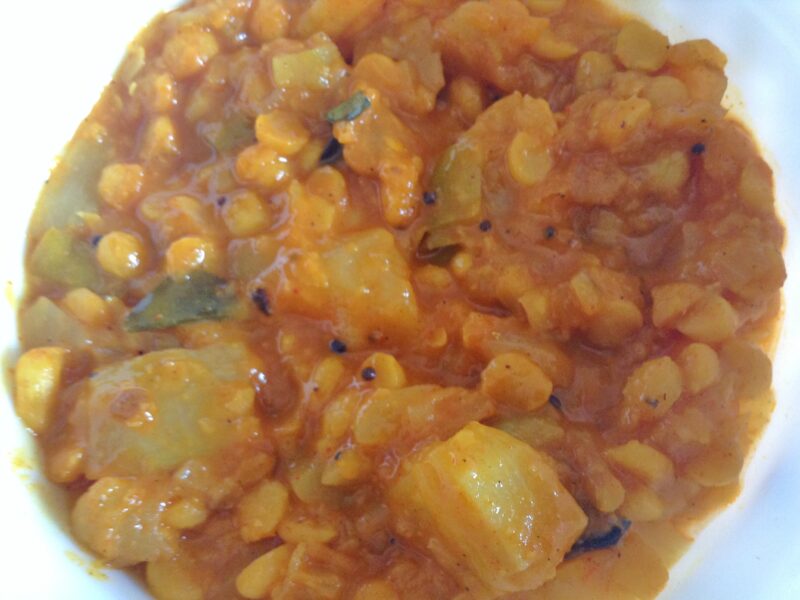 Raw mango curry