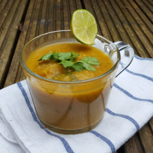 curried root vegetables soup