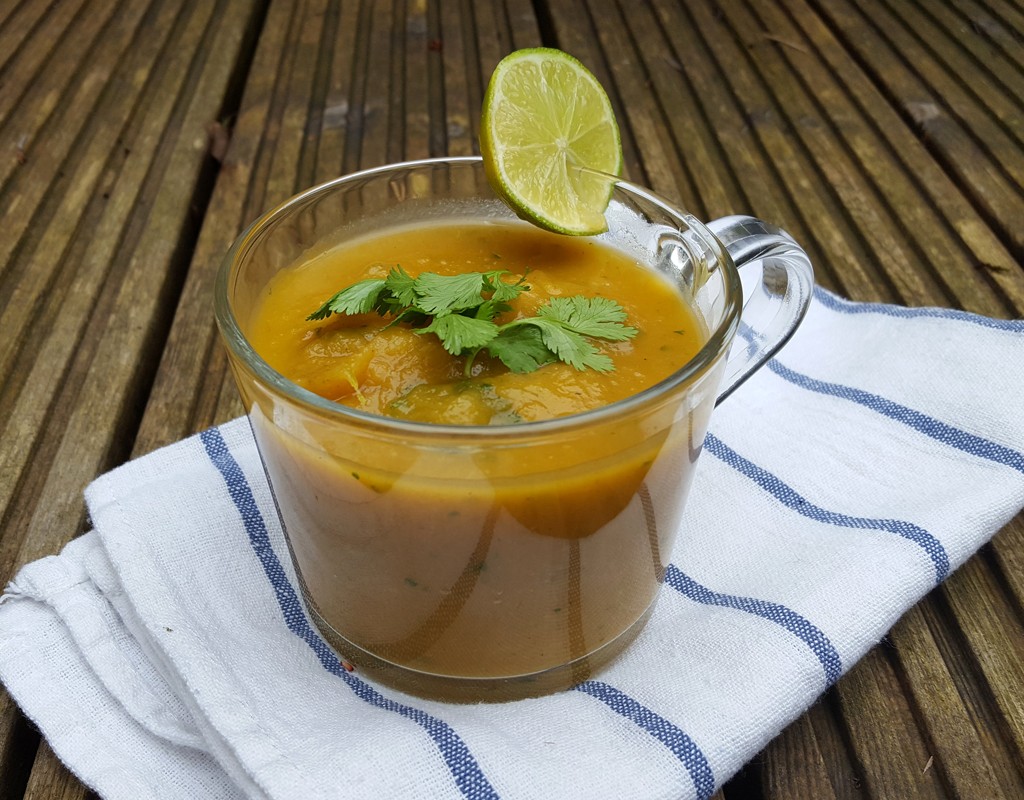 curried root vegetables soup