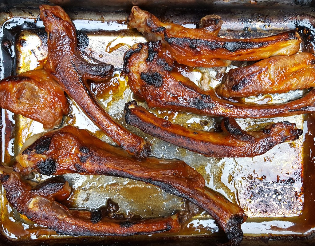 Perry baked pork ribs