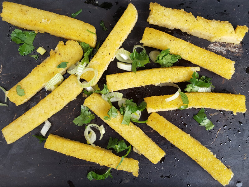 Easy Polenta chips