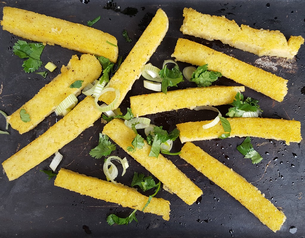 Easy Polenta chips