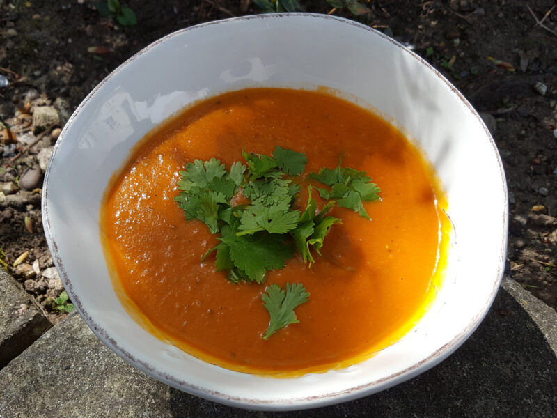 Tomato and Coconut Soup