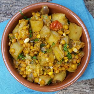 Bottle gourd dal curry