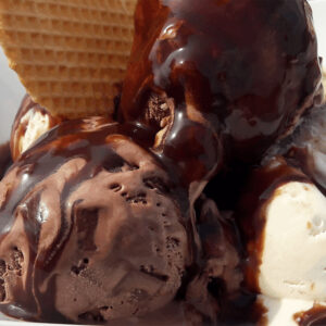 Easy chocolate ice cream