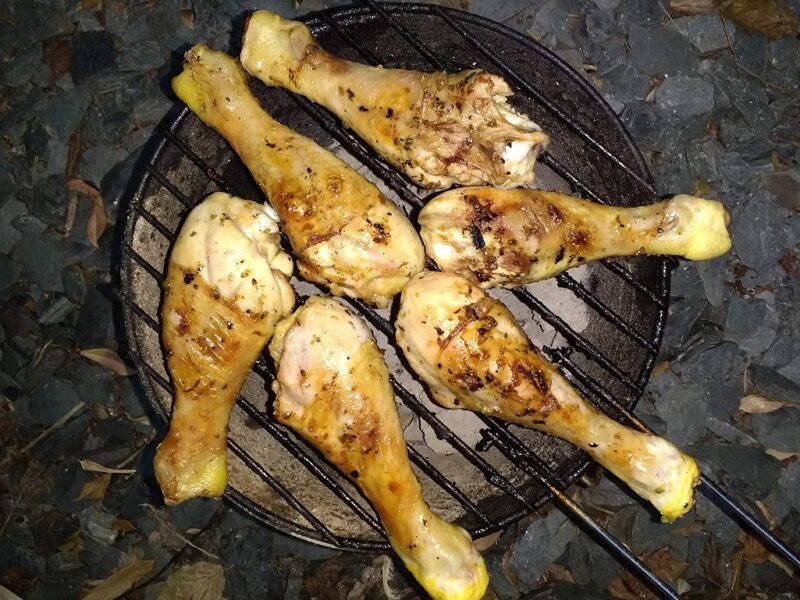 Zingy chicken drumsticks