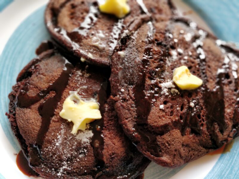 Chocolate pancakes