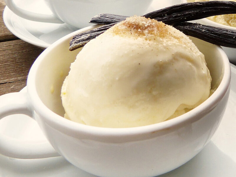 Basic vanilla ice cream