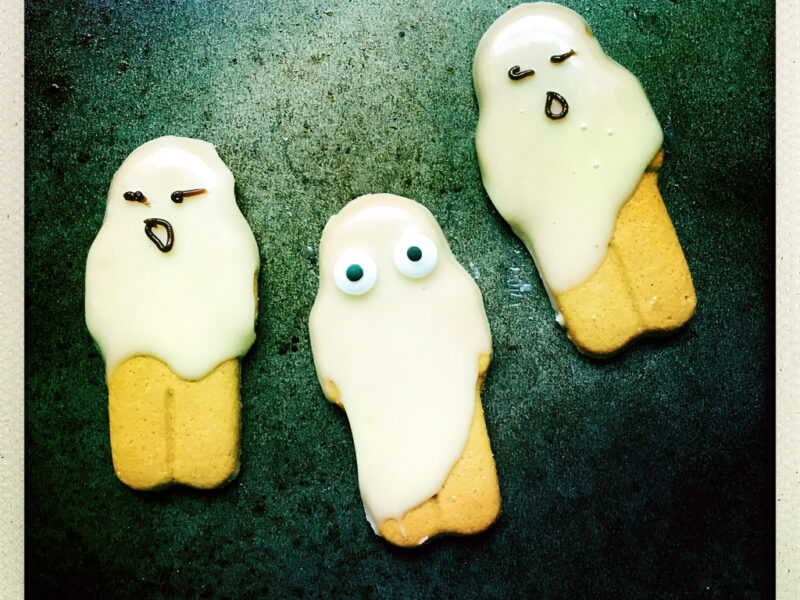 Ghost cookies