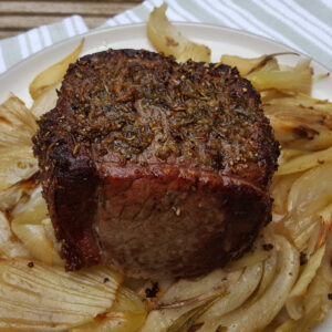 Fennel roasted beef