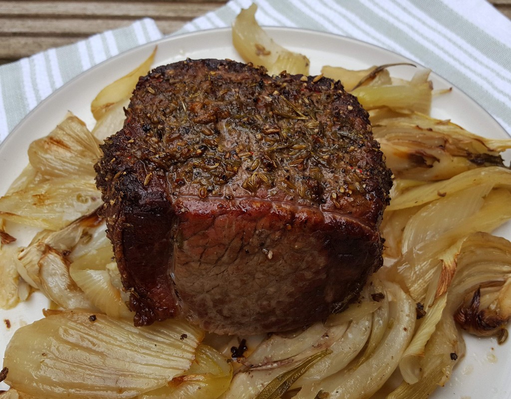 Fennel roasted beef