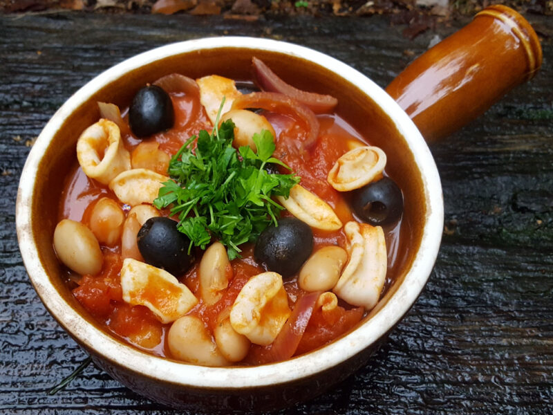 Mediterranean squid stew