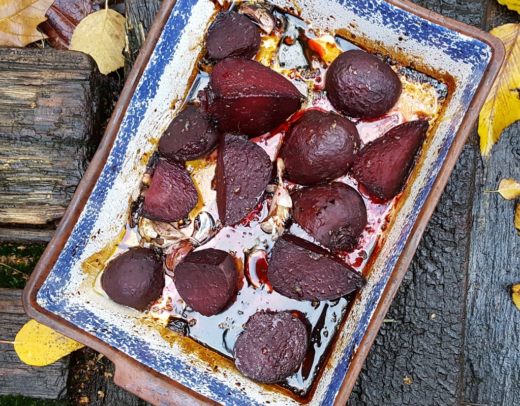 Roasted balsamic beetroot