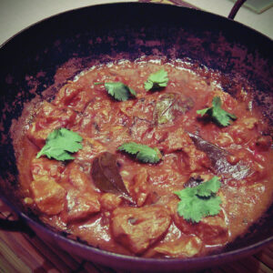 Lamb coconut curry