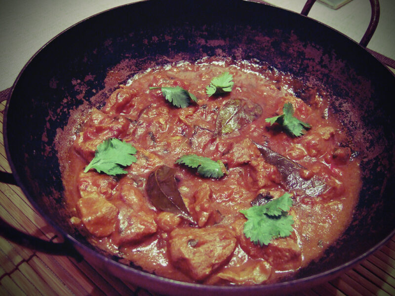 Lamb coconut curry