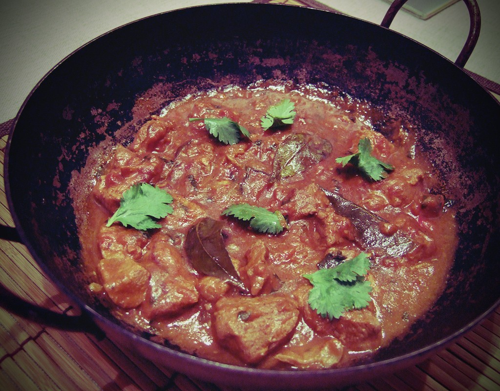 Lamb coconut curry