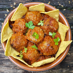 Mexican style meatballs