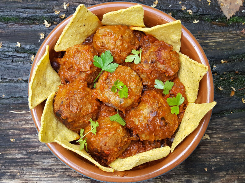 Mexican style meatballs