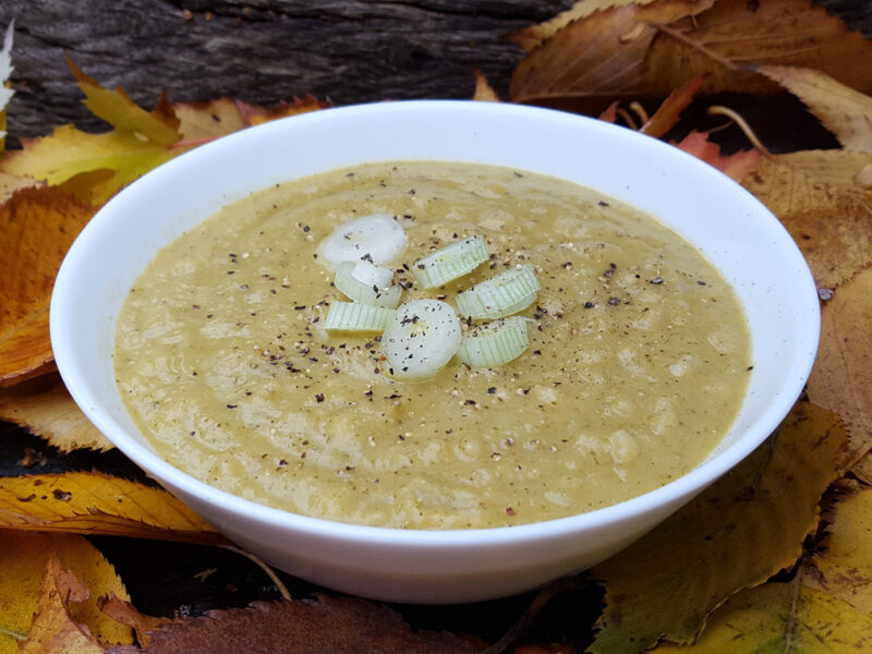 Thai-style broccoli soup