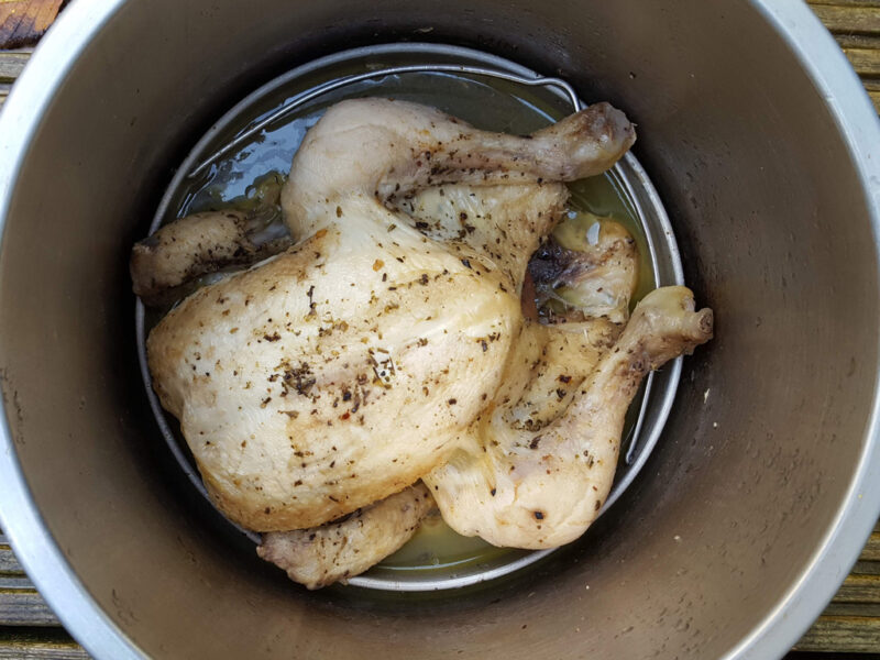 Whole Chicken in the Pressure Cooker