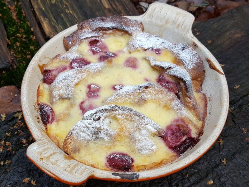 Panettone French toast bake