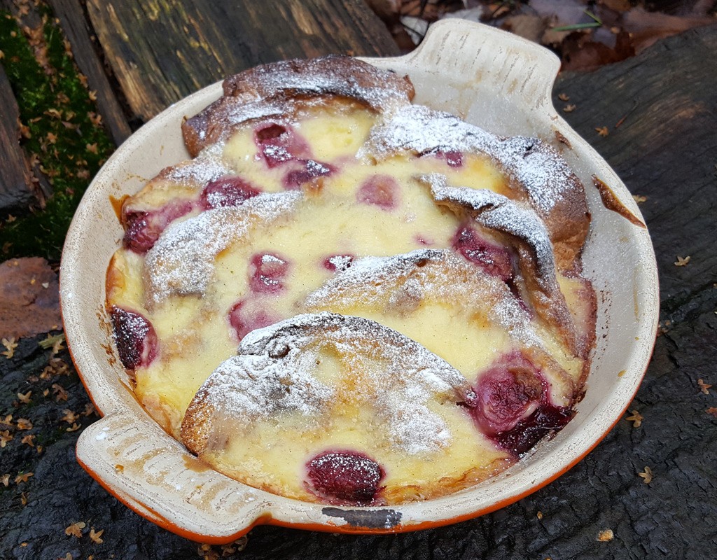 Panettone French toast bake