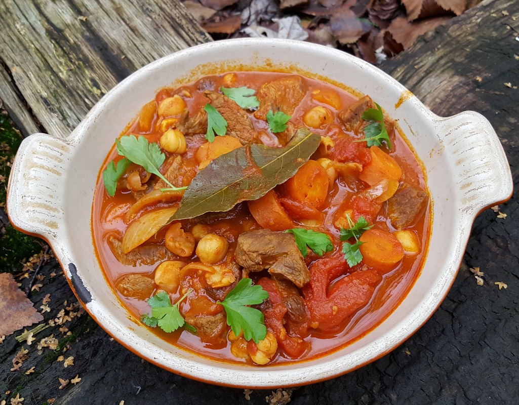 Harissa lamb stew