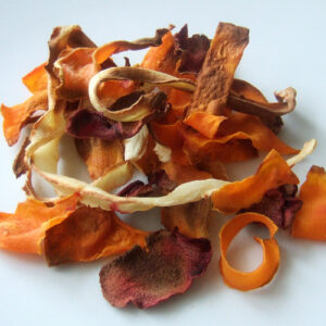 Root vegetable crisps