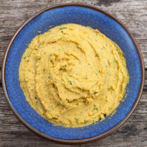 Roasted squash houmous