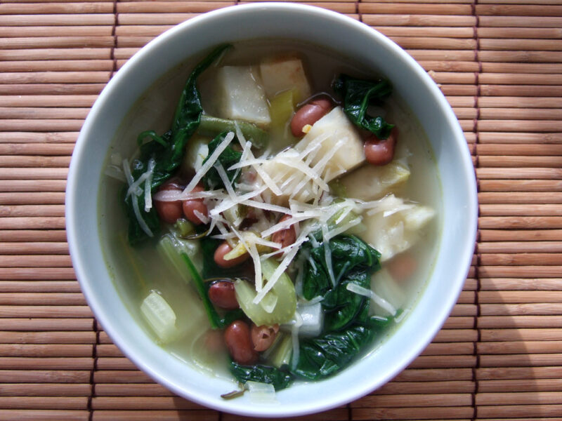 Winter vegetable soup