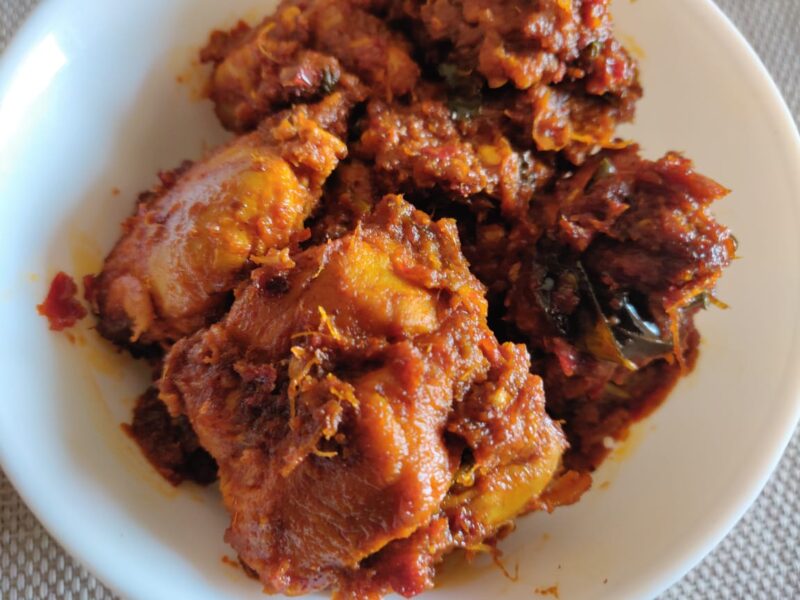 Andhra chicken fry