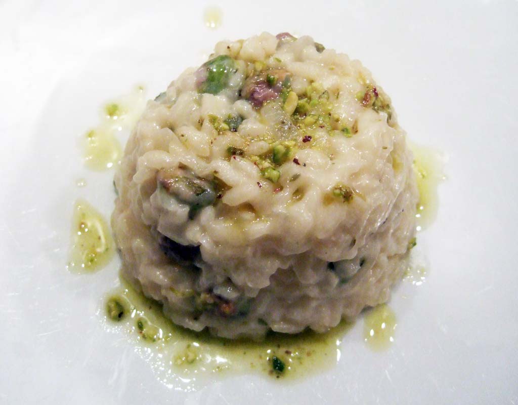 Pistacio risotto