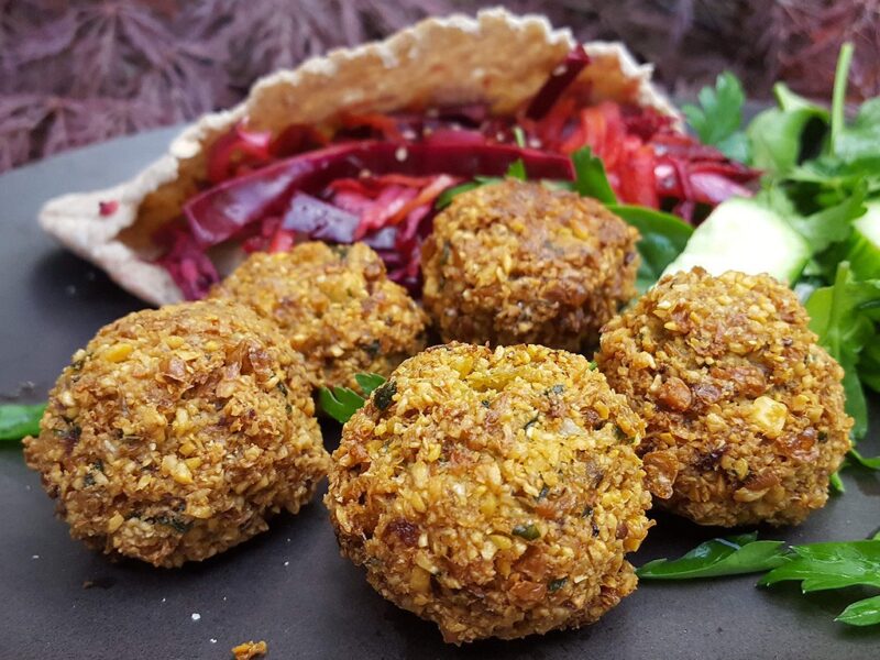 Authentic falafel