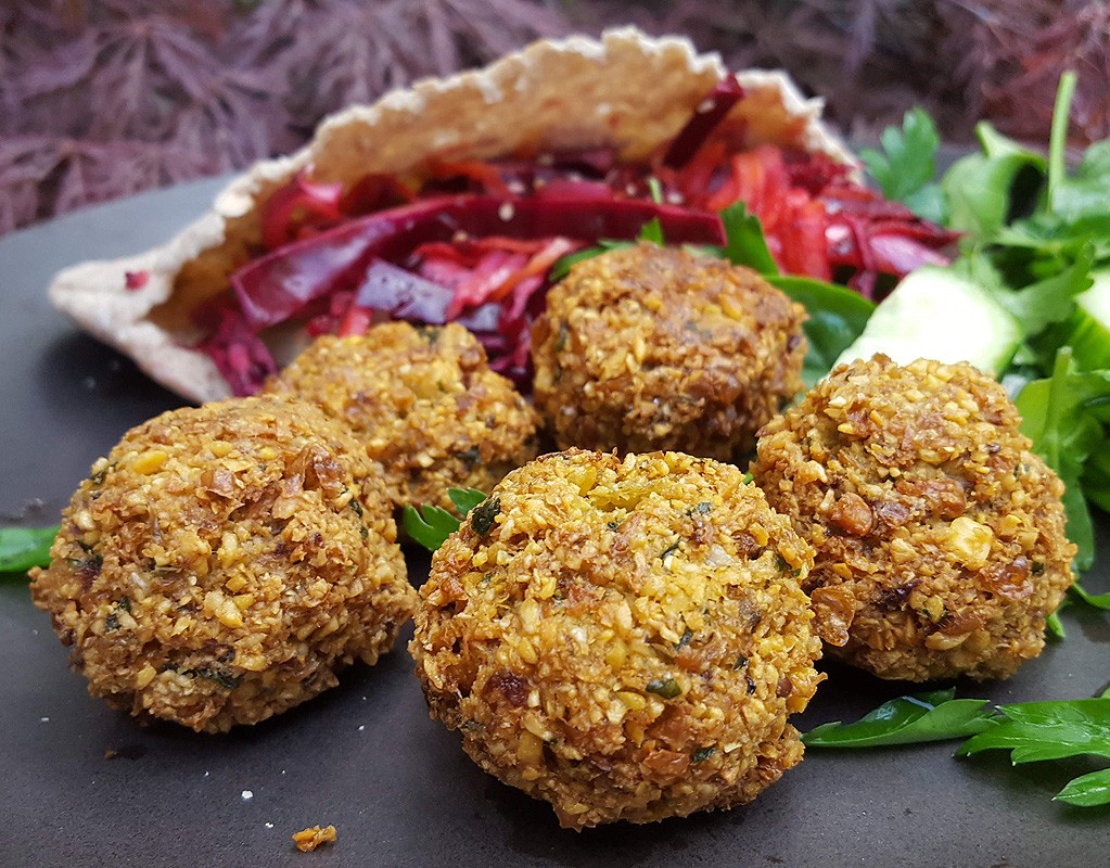 Authentic falafel