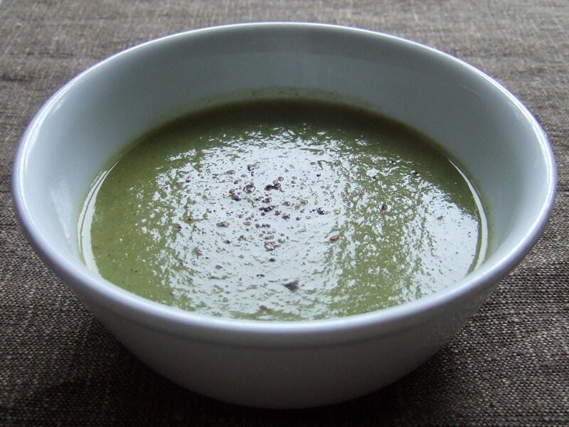 Broccoli and potato soup