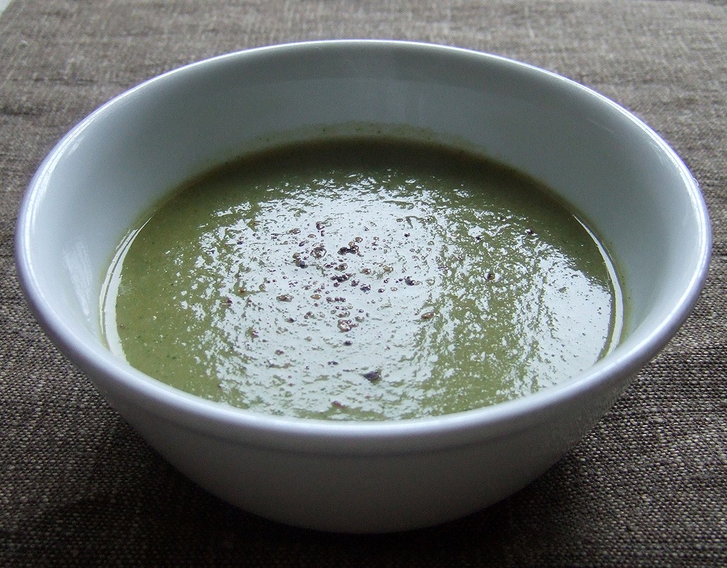 Broccoli and potato soup