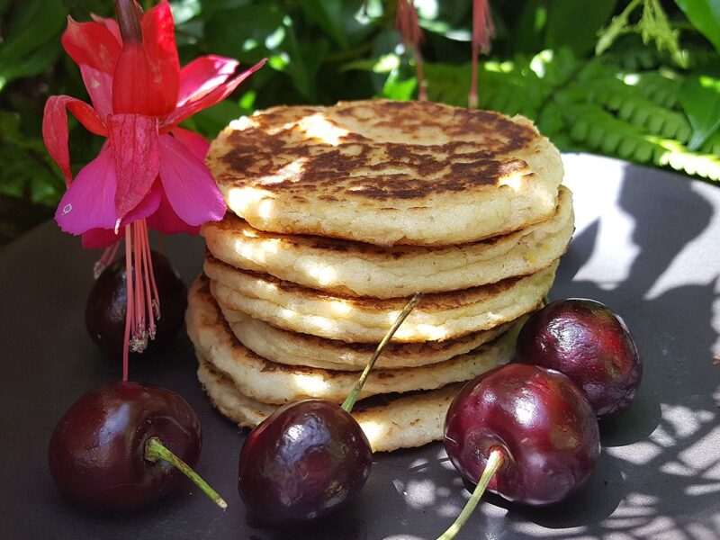 Vegan Almond pancakes