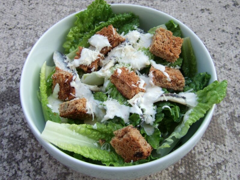 Wholesome Caesar salad