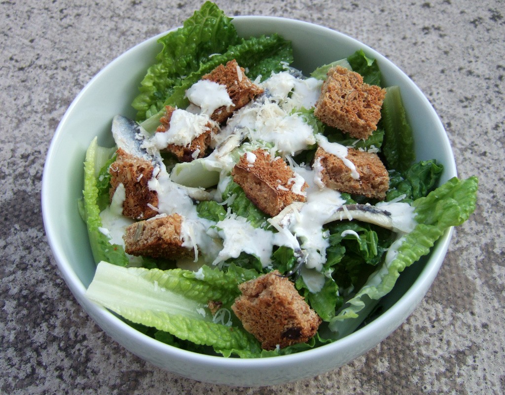 Wholesome Caesar salad