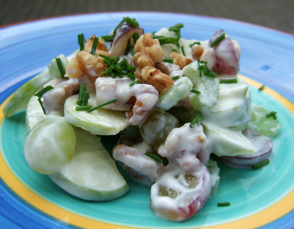 Diet waldorf salad