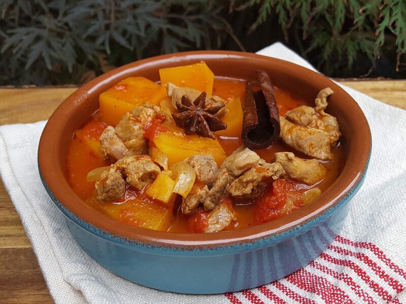 Moroccan lamb and squash stew