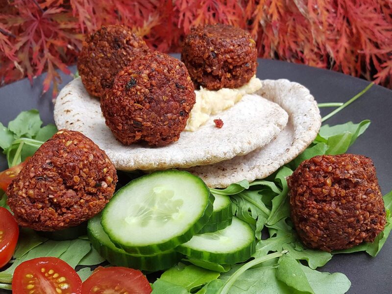 Beetroot Falafel