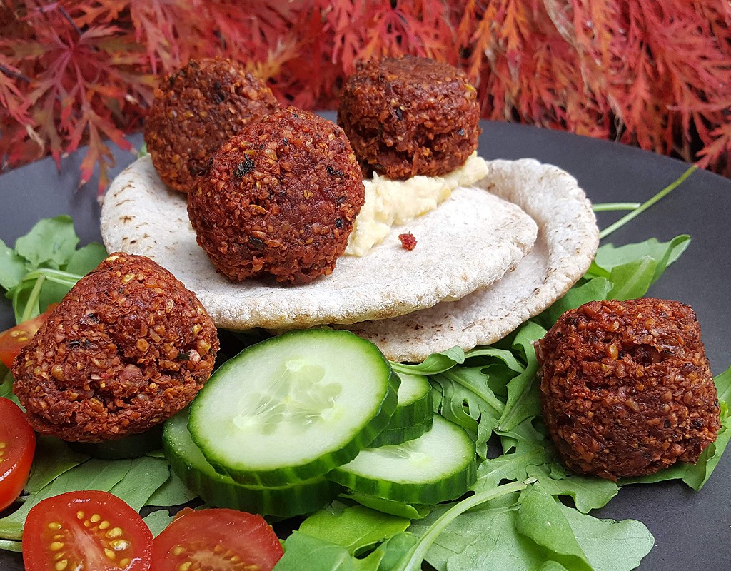 Beetroot Falafel