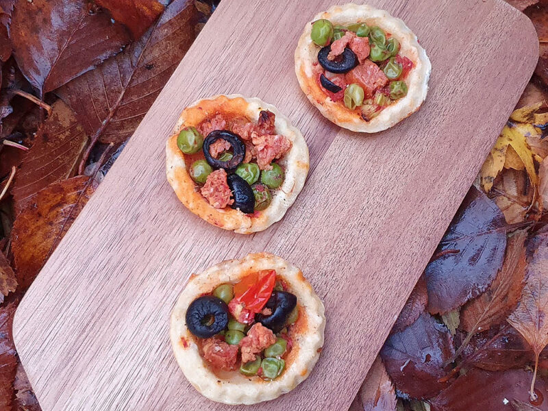 Chorizo mini pies