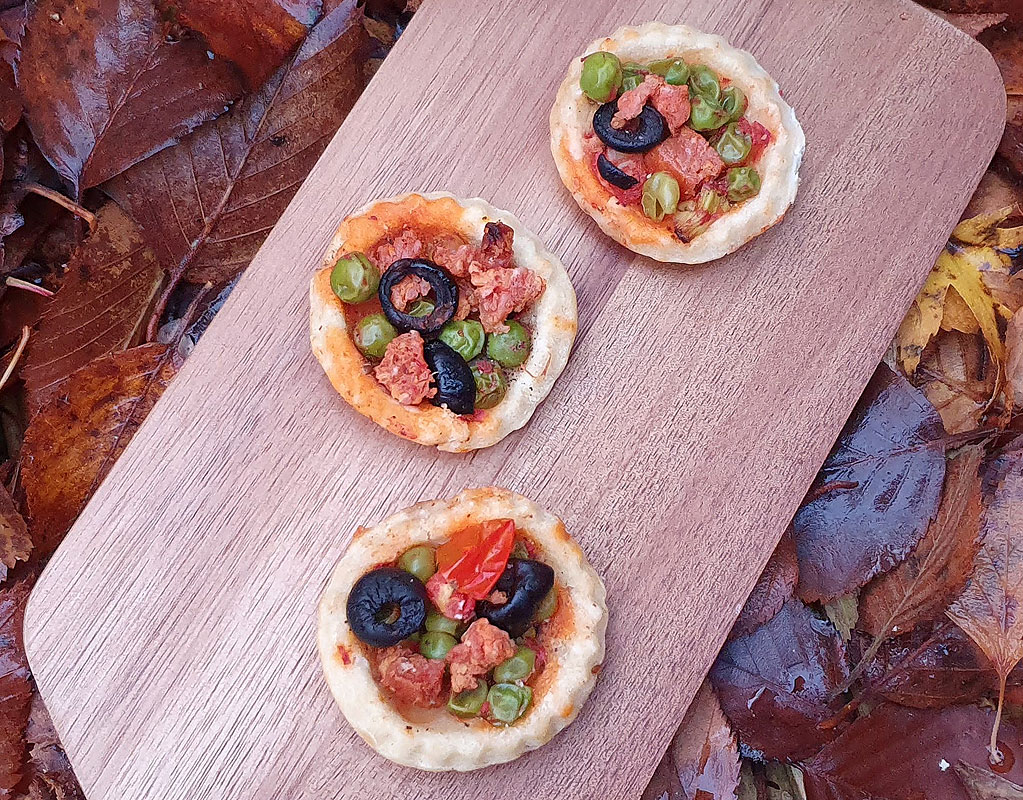 Chorizo mini pies