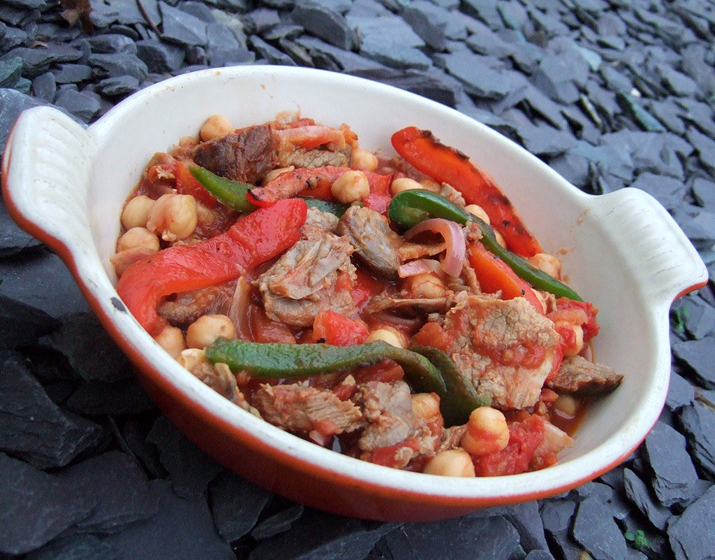 Leftover Roast lamb stew