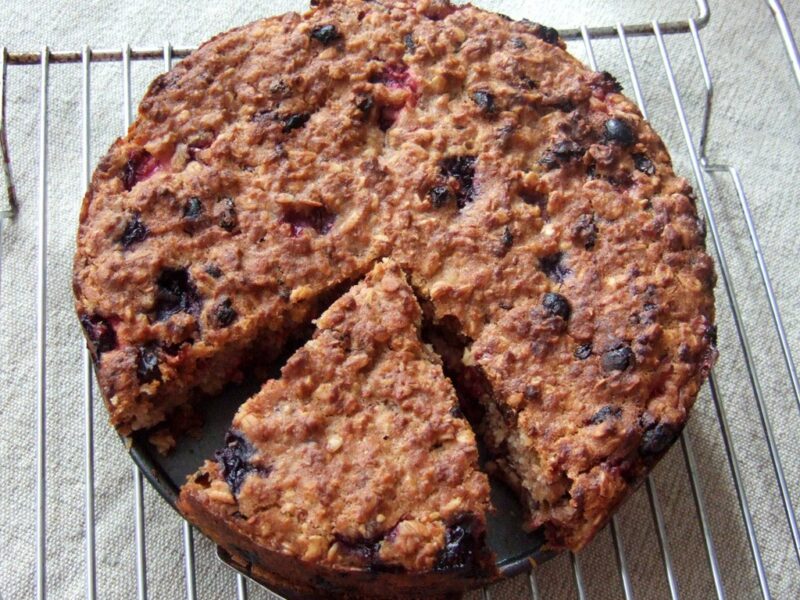 Healthy Vegan Fruit Cake