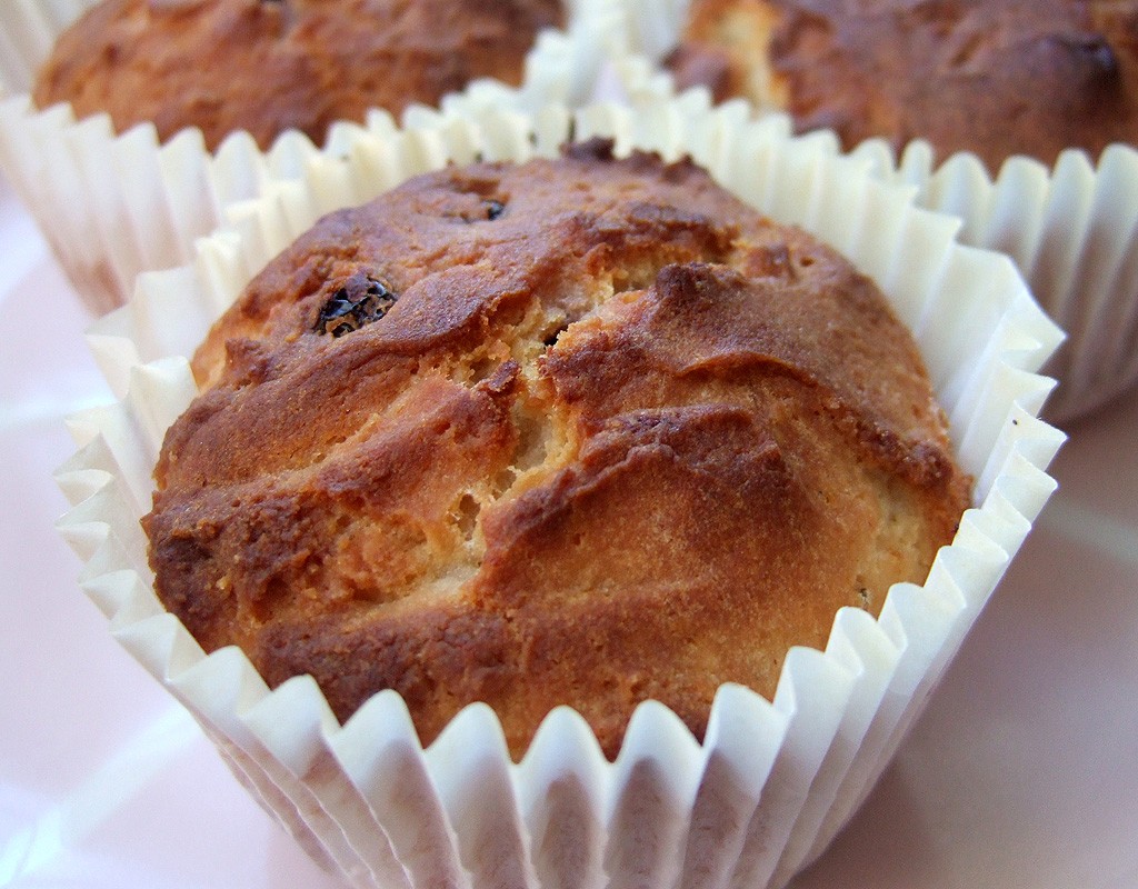 Fruity gluten-free muffins