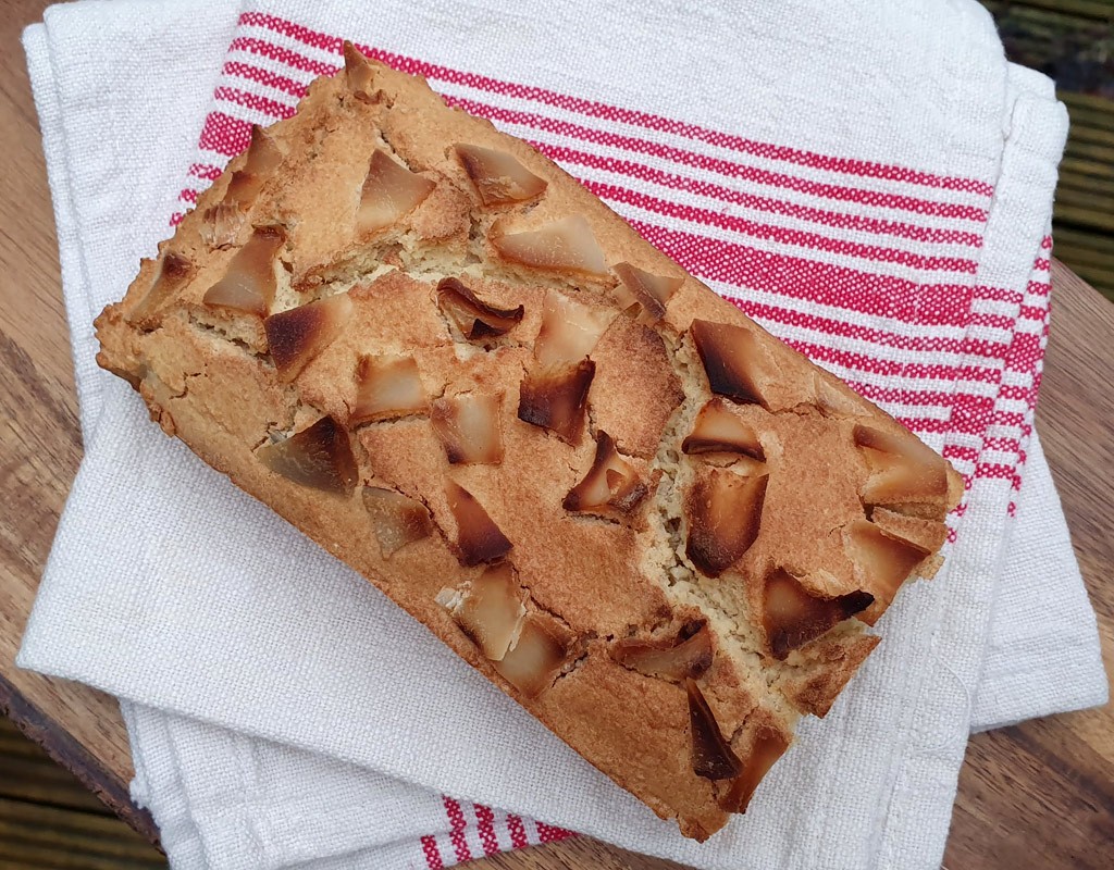 Gluten-free coconut loaf cake