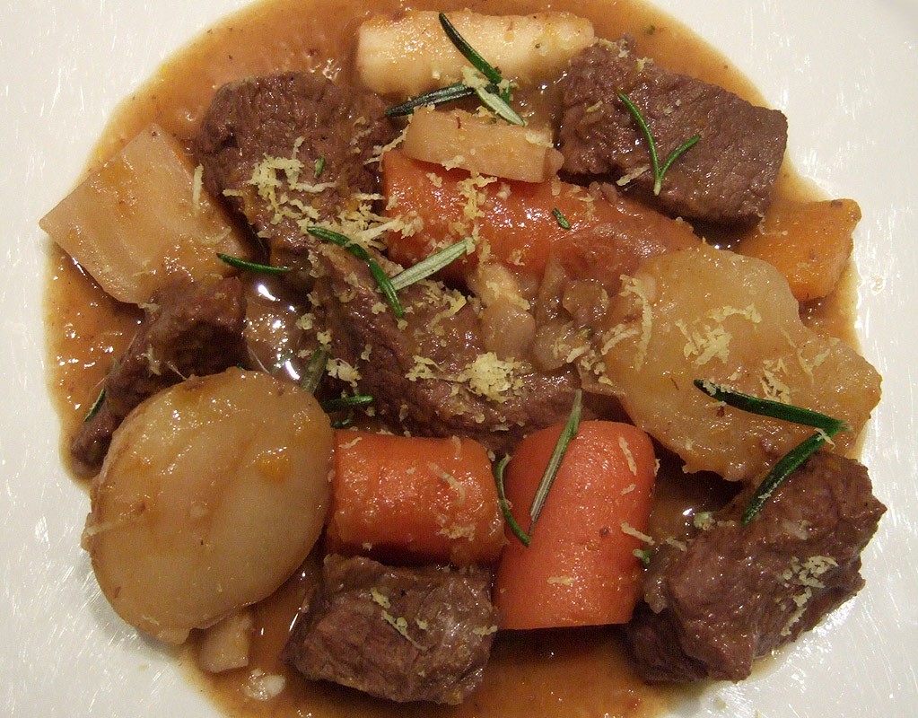 Winter beef stew